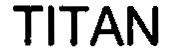 Trademark Logo TITAN