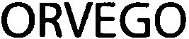 Trademark Logo ORVEGO