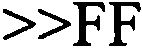 Trademark Logo &gt;&gt;FF