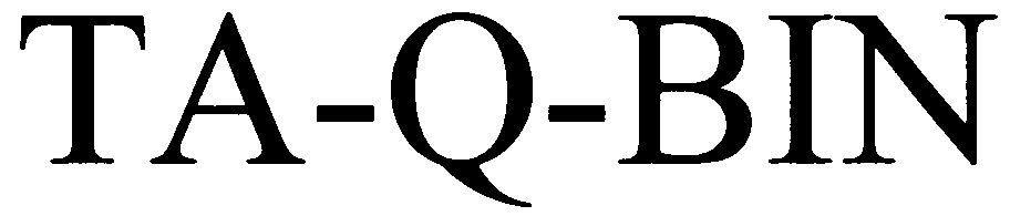 Trademark Logo TA-Q-BIN