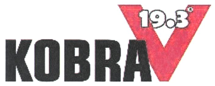 Trademark Logo KOBRA V 19.3Âº