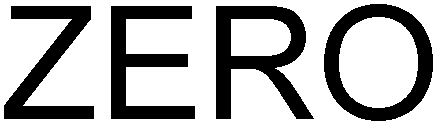 Trademark Logo ZERO