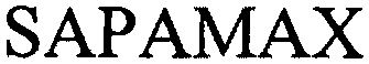 Trademark Logo SAPAMAX