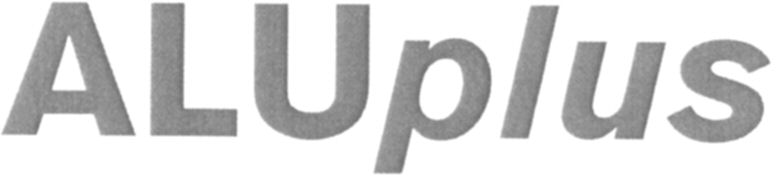 Trademark Logo ALUPLUS