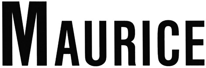 Trademark Logo MAURICE
