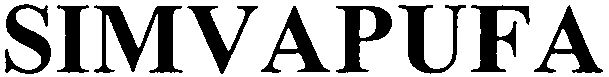 Trademark Logo SIMVAPUFA