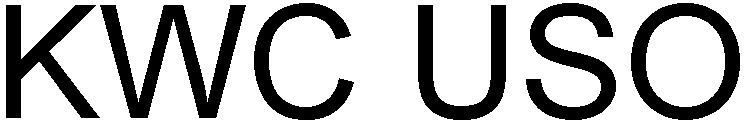 Trademark Logo KWC USO