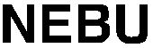 Trademark Logo NEBU