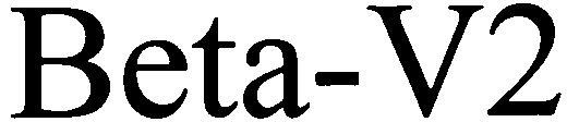 Trademark Logo BETA-V2