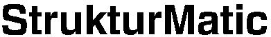 Trademark Logo STRUKTURMATIC