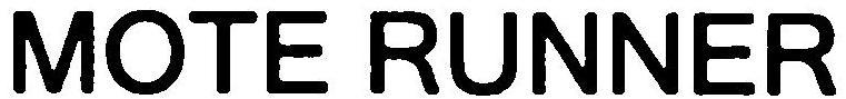 Trademark Logo MOTE RUNNER