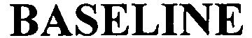Trademark Logo BASELINE