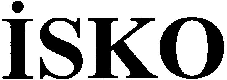 Trademark Logo ISKO