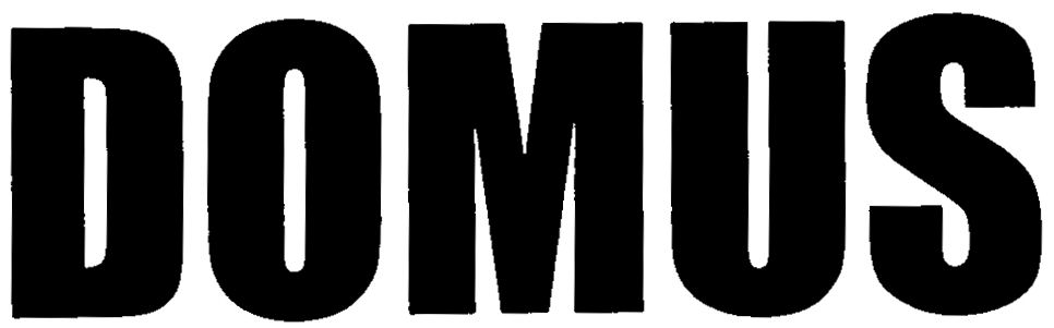 Trademark Logo DOMUS