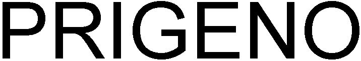 Trademark Logo PRIGENO