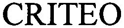 Trademark Logo CRITEO