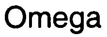 Trademark Logo OMEGA