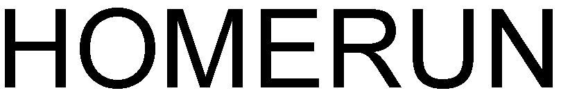 Trademark Logo HOMERUN