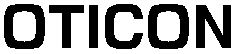 Trademark Logo OTICON