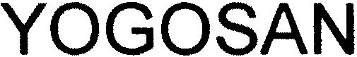 Trademark Logo YOGOSAN