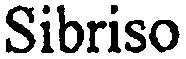 Trademark Logo SIBRISO