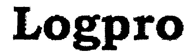 Trademark Logo LOGPRO