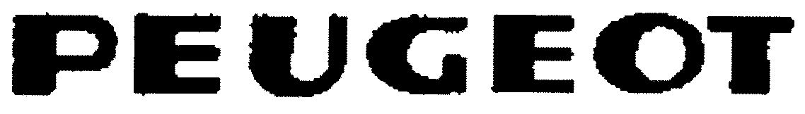 Trademark Logo PEUGEOT
