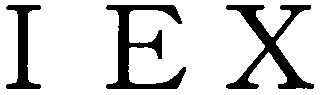 Trademark Logo IEX