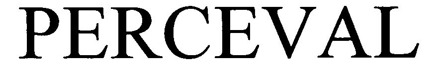Trademark Logo PERCEVAL