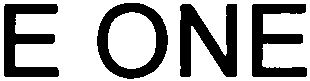 Trademark Logo E ONE