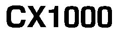 Trademark Logo CX1000