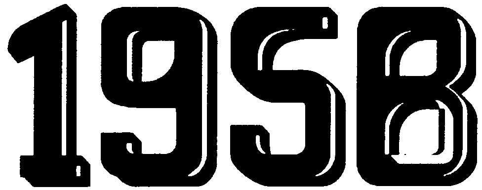 Trademark Logo 1958