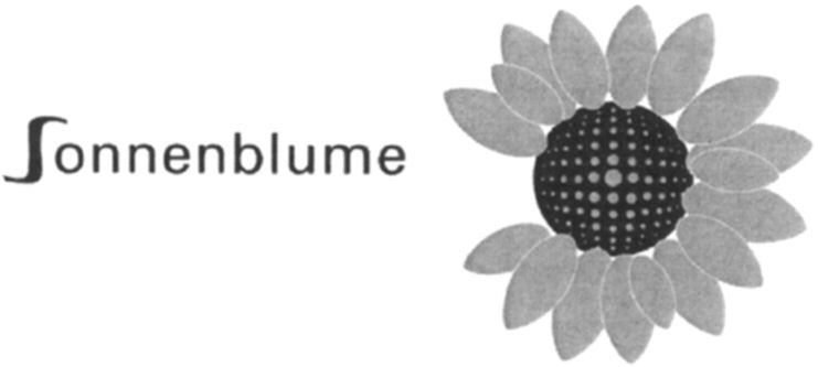Trademark Logo SONNENBLUME