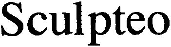 Trademark Logo SCULPTEO