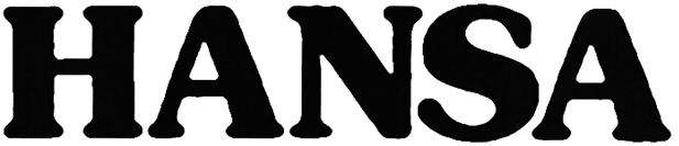 Trademark Logo HANSA