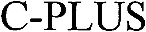 Trademark Logo C-PLUS