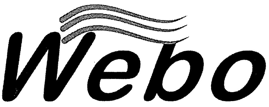 Trademark Logo WEBO