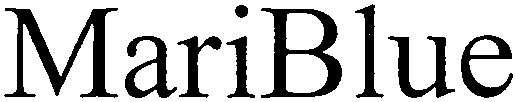 Trademark Logo MARIBLUE