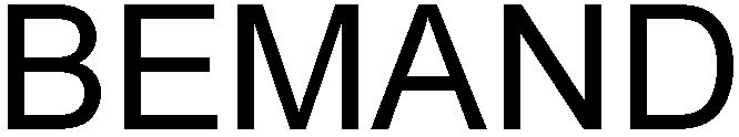 Trademark Logo BEMAND