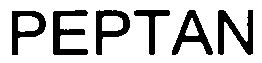 Trademark Logo PEPTAN