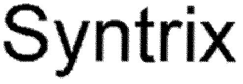 Trademark Logo SYNTRIX