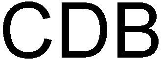 Trademark Logo CDB