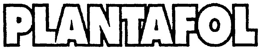 Trademark Logo PLANTAFOL
