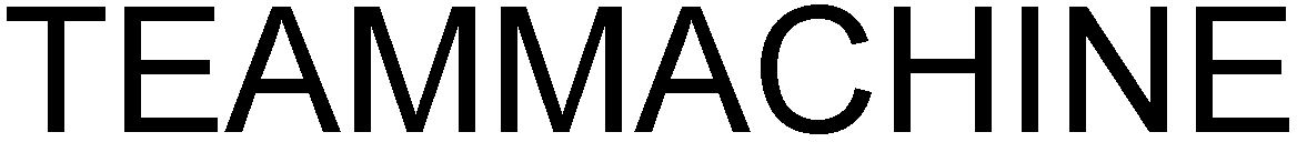 Trademark Logo TEAMMACHINE