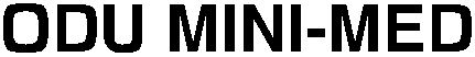 Trademark Logo ODU MINI-MED