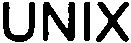 Trademark Logo UNIX