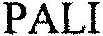 Trademark Logo PALI