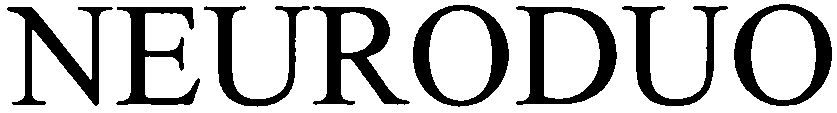Trademark Logo NEURODUO