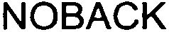 Trademark Logo NOBACK