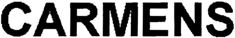 Trademark Logo CARMENS